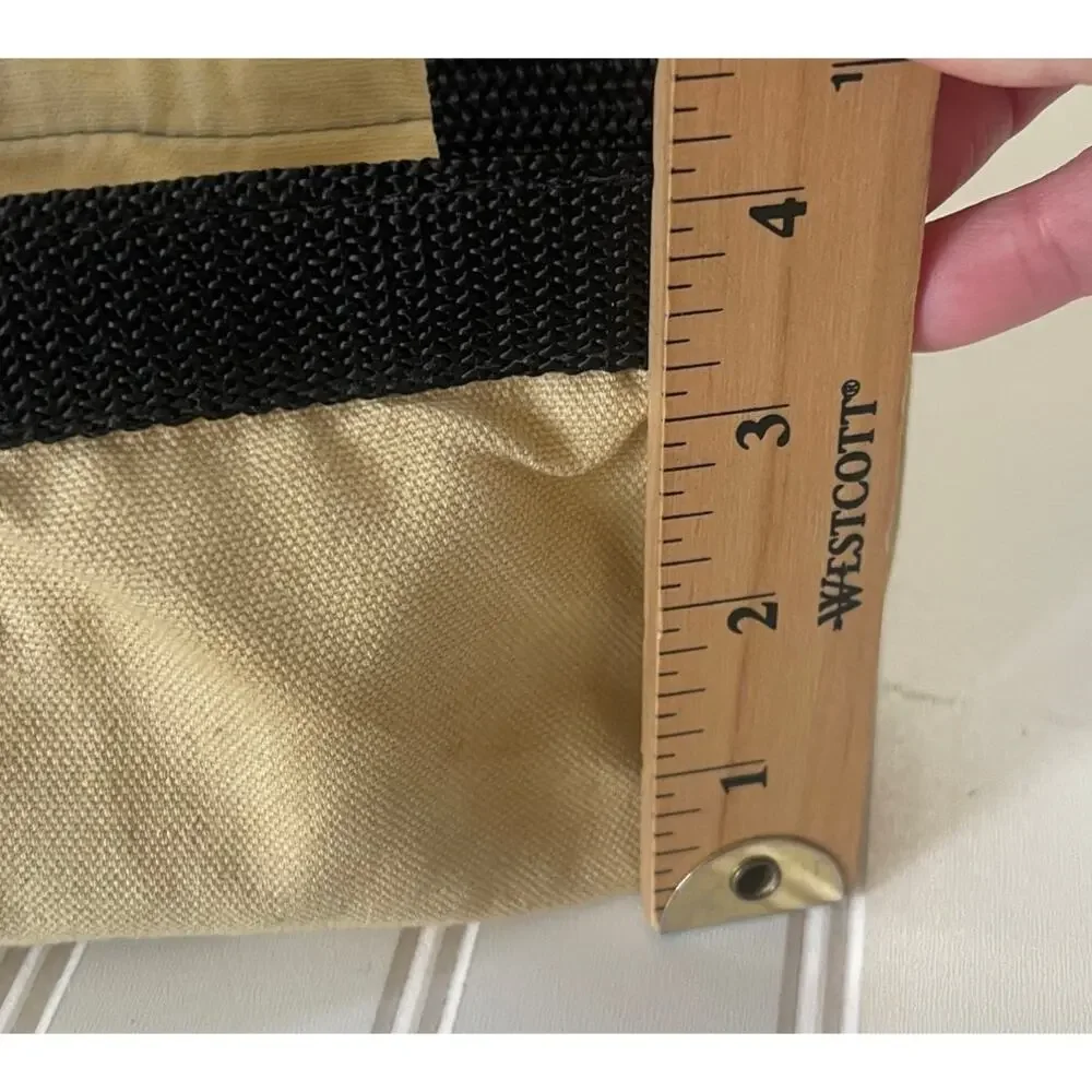 NWT Vintage LL Bean Four Box Shot Shell Bag Canvas Mini Tote RARE‎